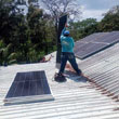 Home 2 Solar Installation with 8 Kwh System